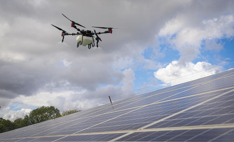 drone dış ceğhe yıkama