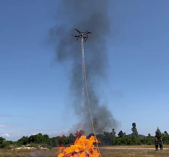 Yangın Söndürme Dron