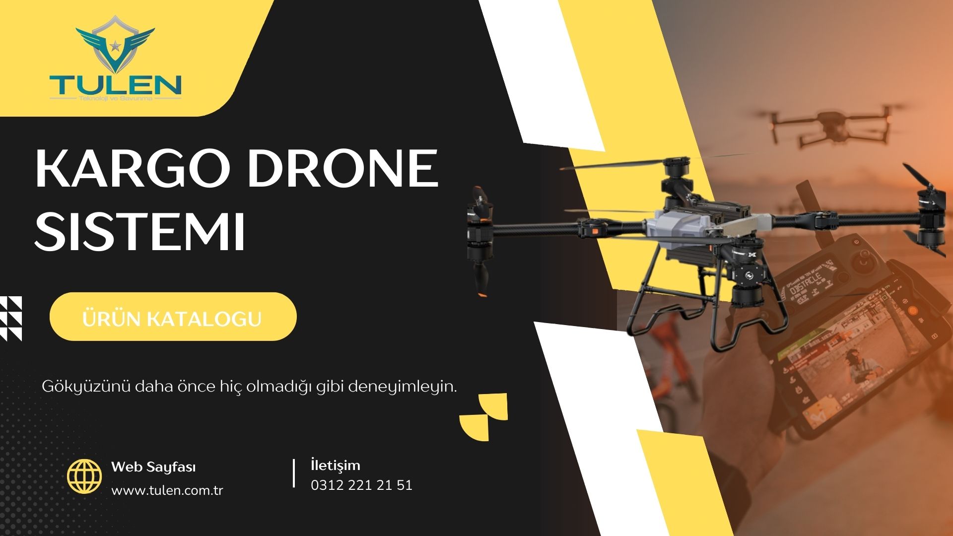 Kargo Drone Katalog Kapak